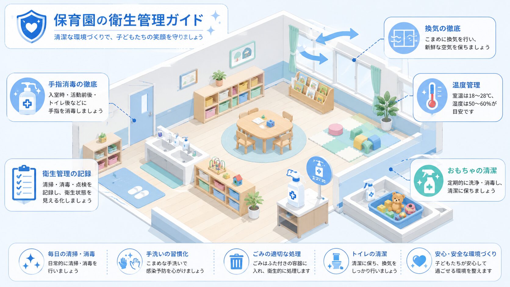 nursery school hygiene management complete guide