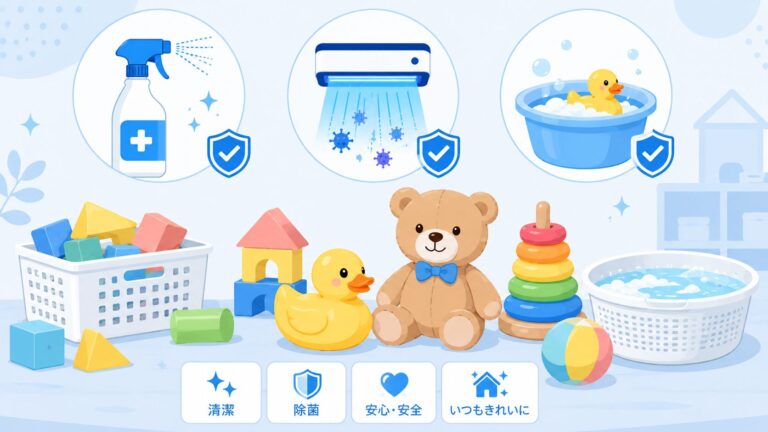 nursery toy sanitization guide