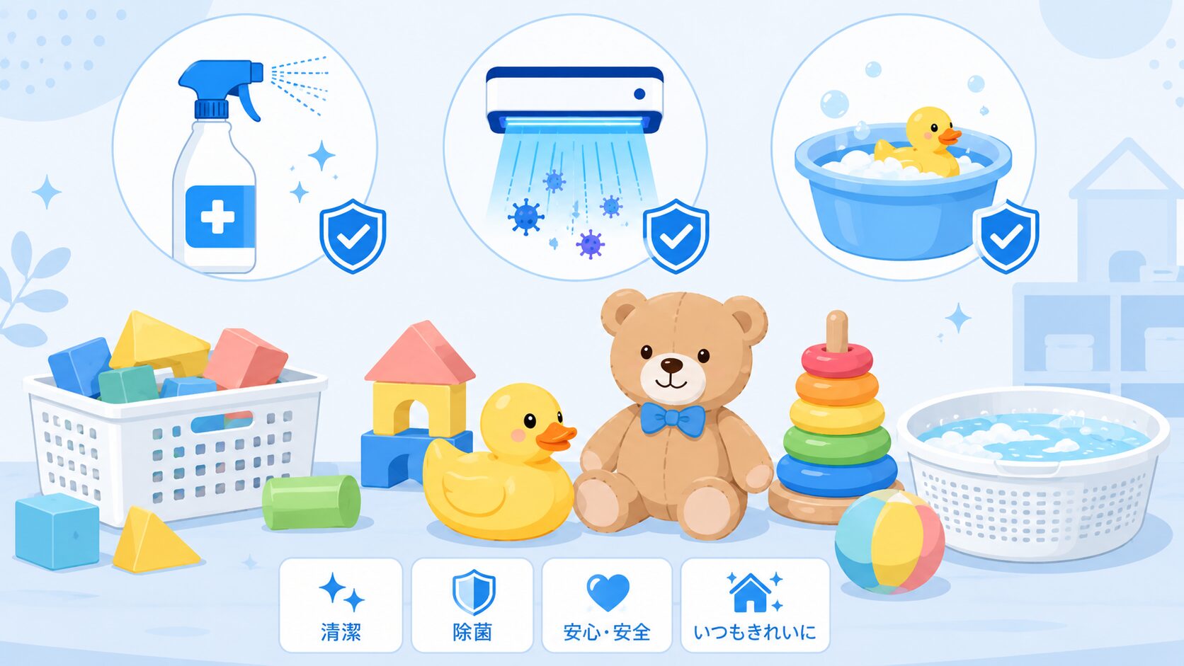 nursery toy sanitization guide